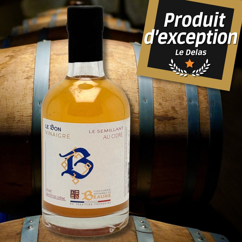 Le Bon Vinaigre | Vinaigre au cidre Le Sémillant 35cl