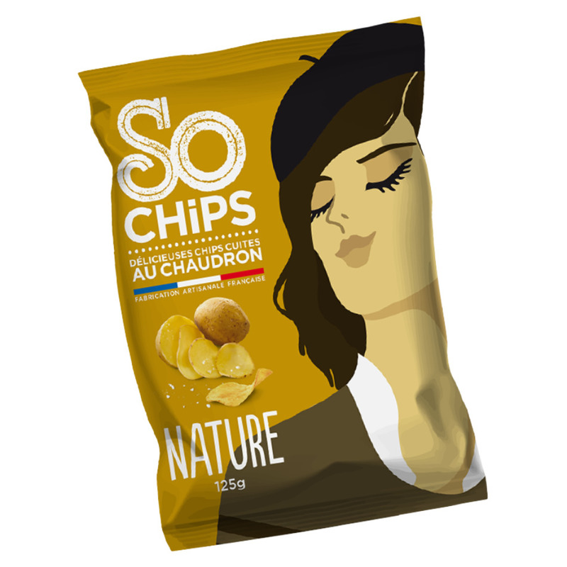 Chips locavores nature sachet 125g