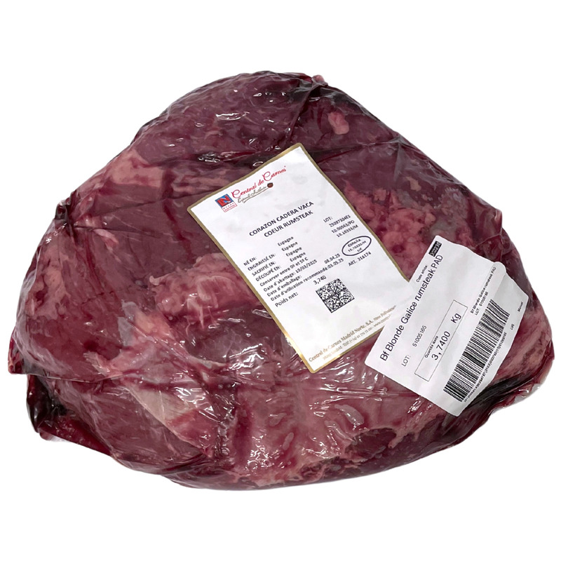 Blonde de Galice Beef rumsteck vacuum packed  ±3,5kg
