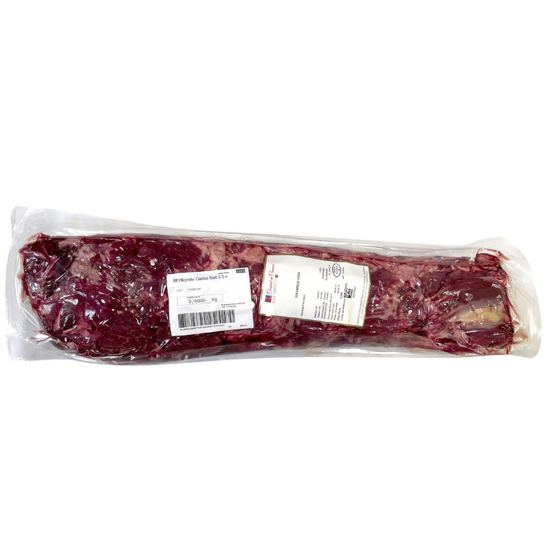 Blonde de Galice beef fillet vacuum packed 3.5kg+