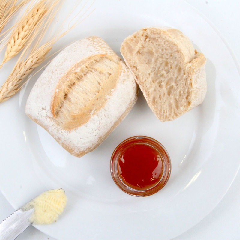 ❆ Pre-baked sourdough square bread 50x60g