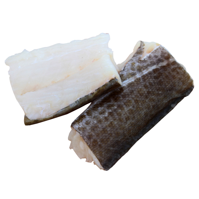 ❆ Cod fillet with skin calibre 180/200 5.4kg