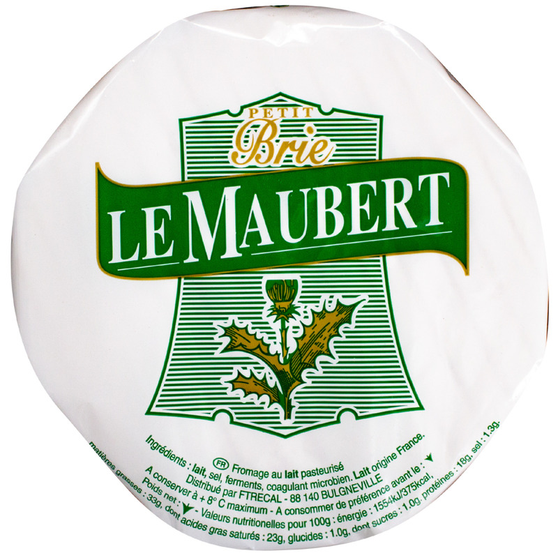 Brie Maubert au lait pasteurisé 1kg