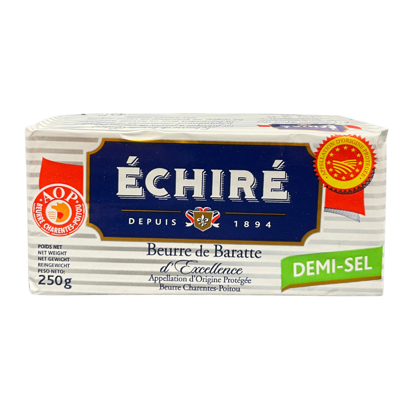 Beurre d'Échiré AOP Charentes-Poitou demi-sel 250g
