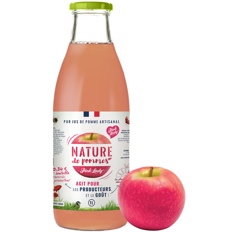Pink Lady® pressed apple juice origin France 1L