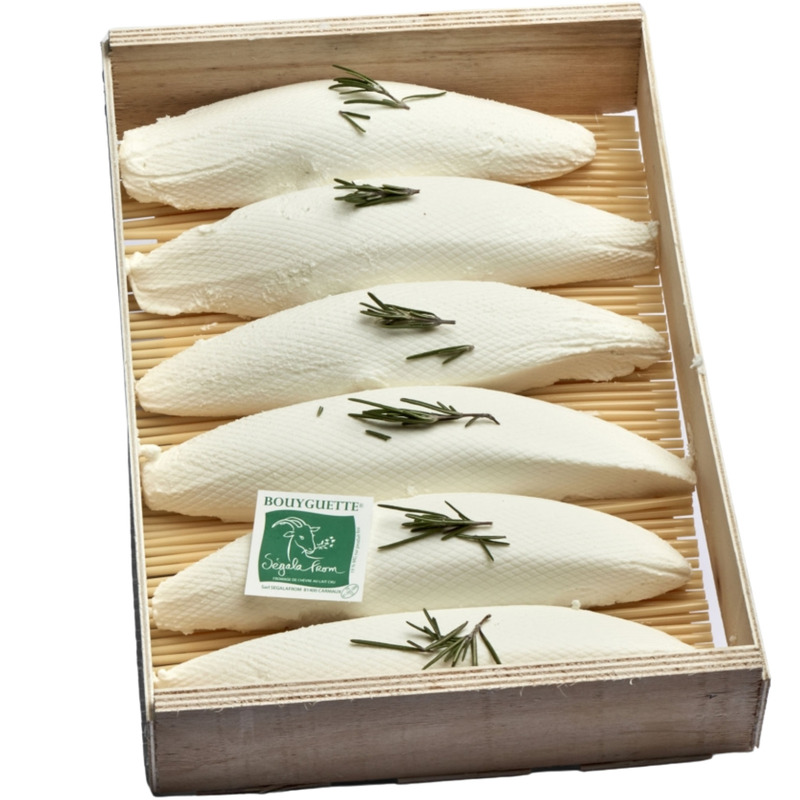 Raw milk goat's cheese bouyguette 6x150g