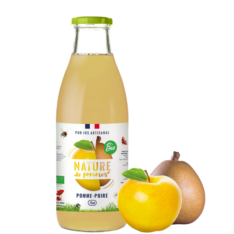 Organic apple-pear juice 75cl