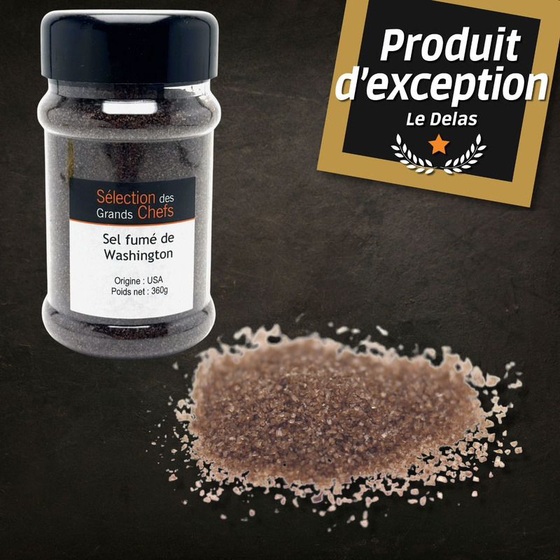 Smoked salish salt from Washington 360g