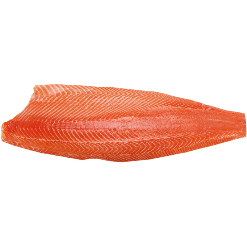 Filet de saumon entier origine Écosse ou Norvège Trim D s/ vide 2-3kg