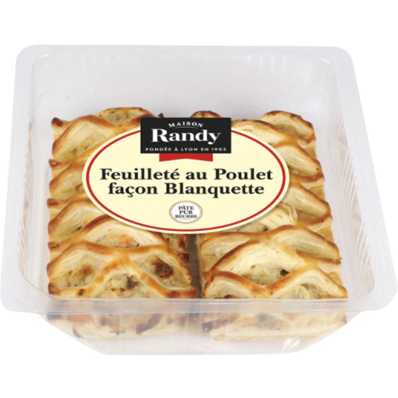 Feuilleté au poulet façon blanquette 2x100g