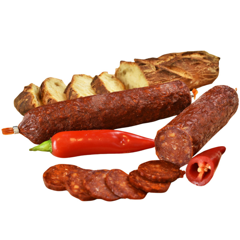 Halal turkey chorizo and cayenne pepper dry speciality ±300g