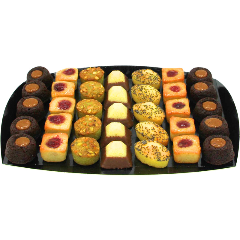 ❆ Gourmet mini moelleux x35 service tray 374g