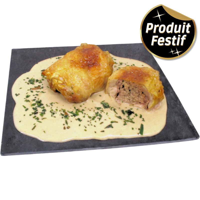 Gourmand de volaille sauce au foie gras barquette 2,5kg