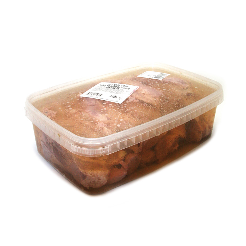 Flat ribs cooked in aspic french pork LPF tub 2.6kg
