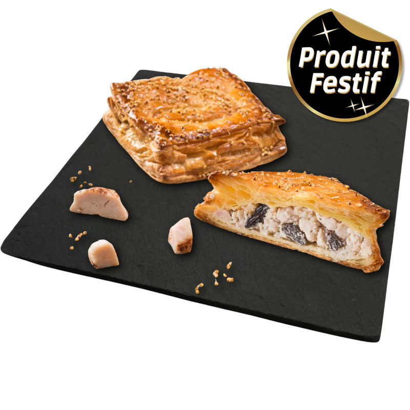Feuilleté de poulet français aux morilles 4x120g