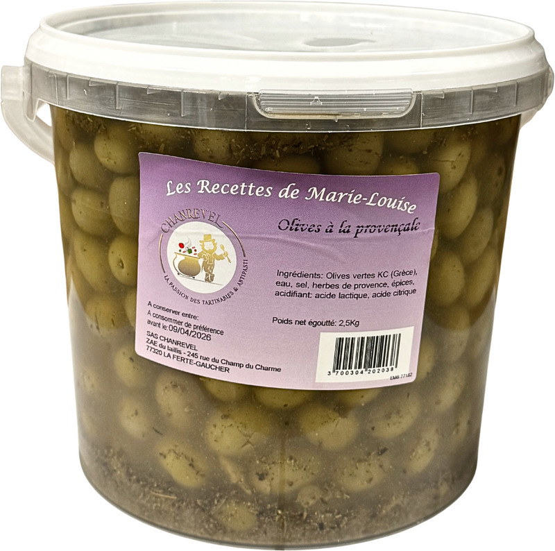 Provençal olives 2.5kg