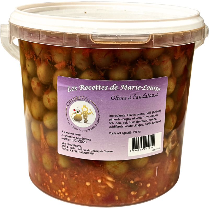 Andalusian olive bucket 2.5kg