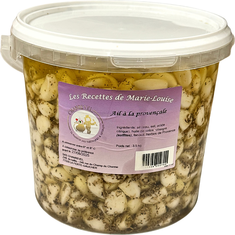 Garlic in oil and herbs 3.5kg