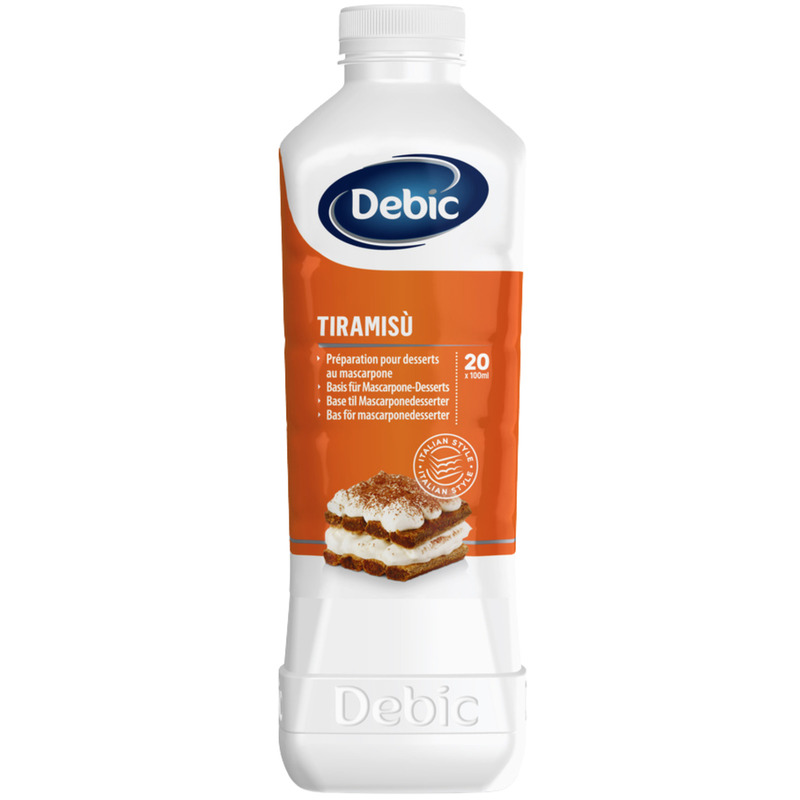 Tiramisu - mascarpone desserts base 1L
