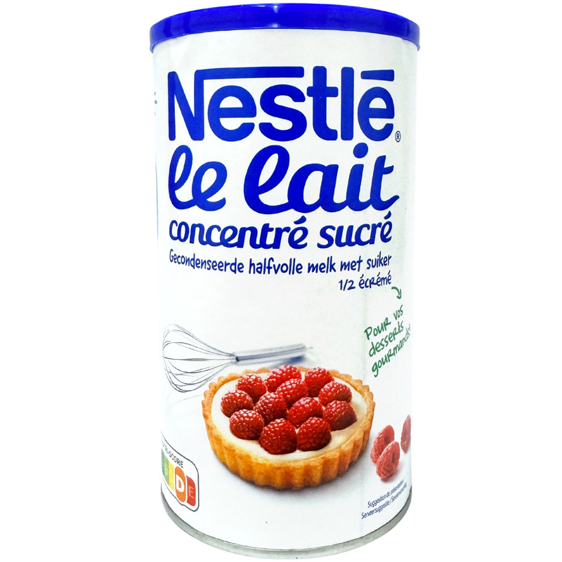 Lait concentré sucré boîte 1kg
