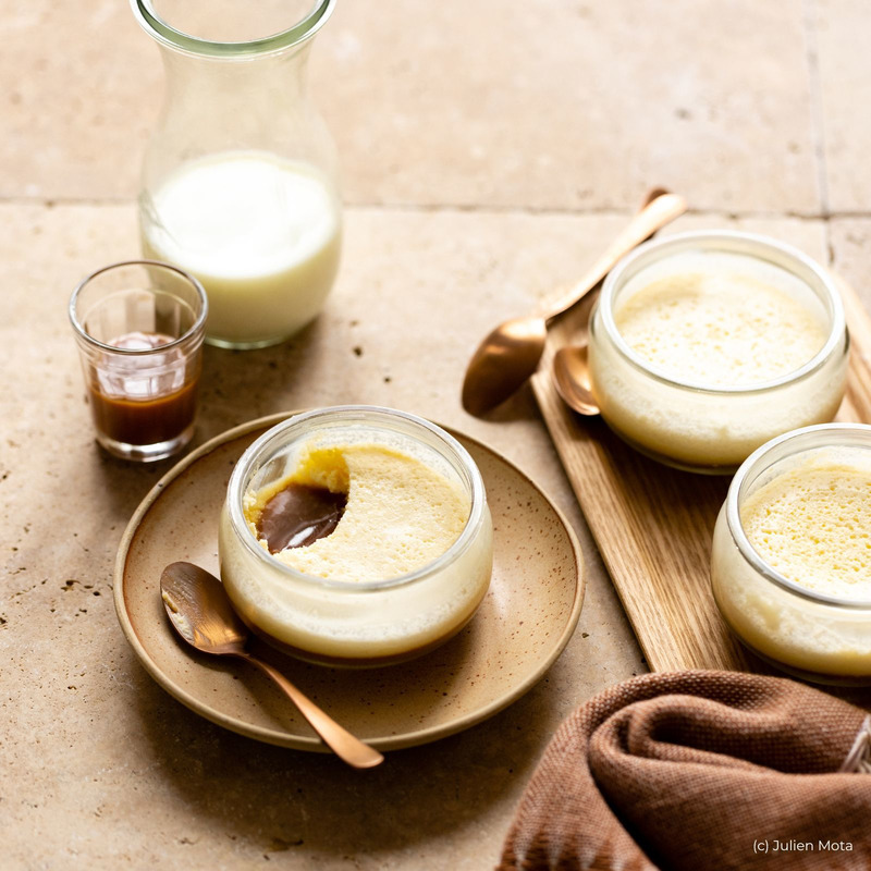 Salted butter caramel cheesecake verrine 100g