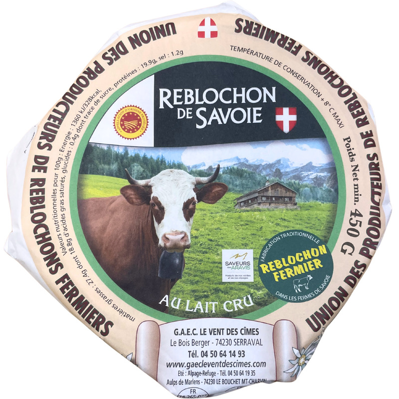 Farmhouse Reblochon de Savoie with raw milk PDO 450-500g