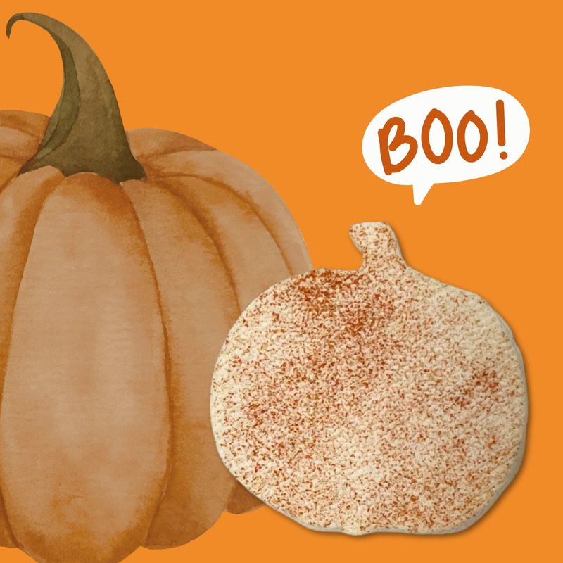 Farmhouse raw goat's cheese moulded in ashy pumpkin 6x±135g