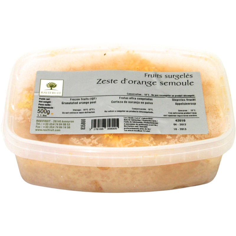 ❆ Granulated orange zest bucket 500g