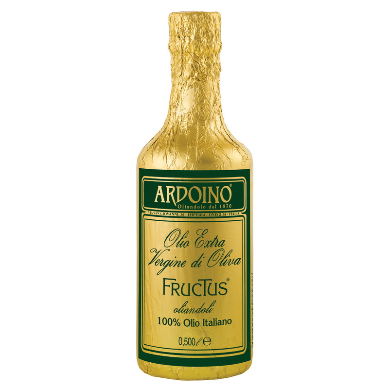100% Italian extra virgin olive oil Fructus bottle 50cl + aluminium