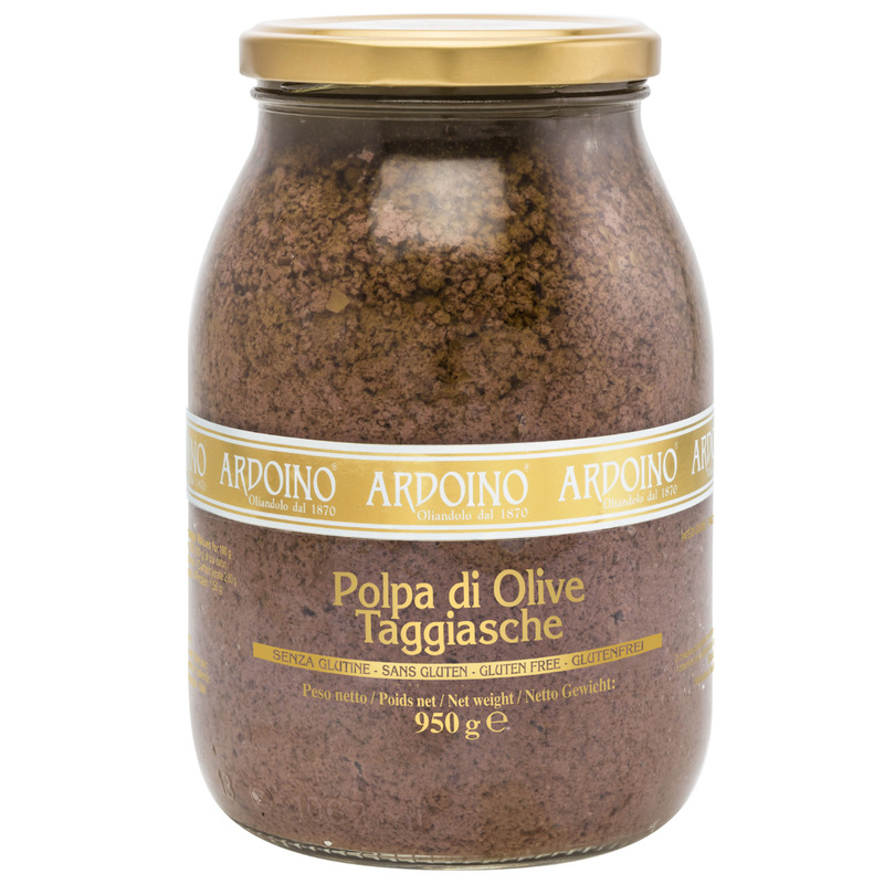 Taggiasche olive pulp jar 950g