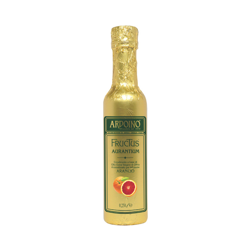 Preparation of virgin olive oil with orange Fructus Aurantium bottle 25cl + aluminium