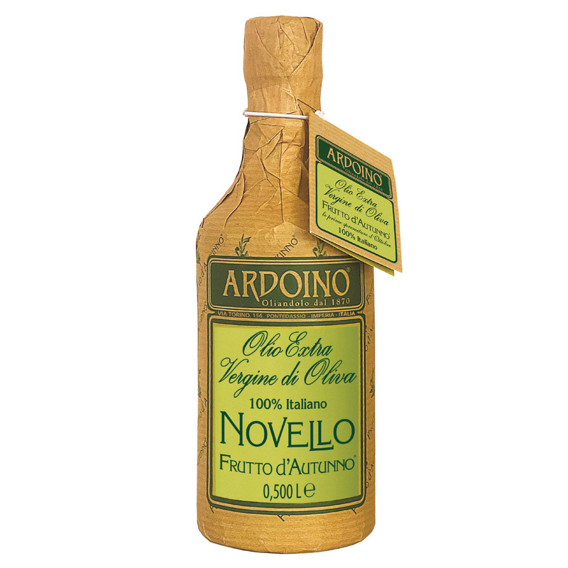 Novello Frutto d'Autunno extra virgin olive oil bottle 50cl + aluminium