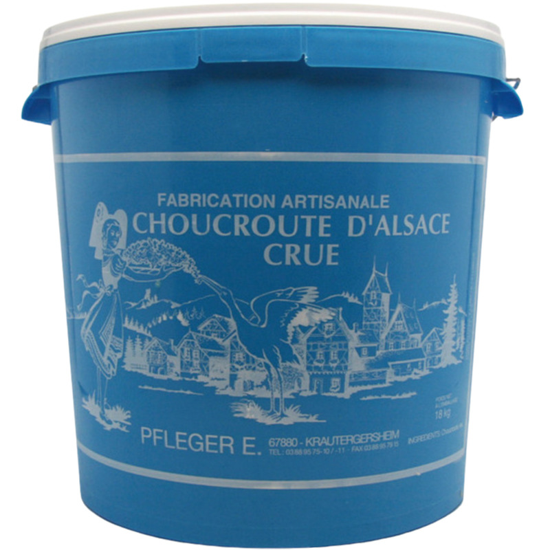 Raw sauerkraut. bucket 18kg