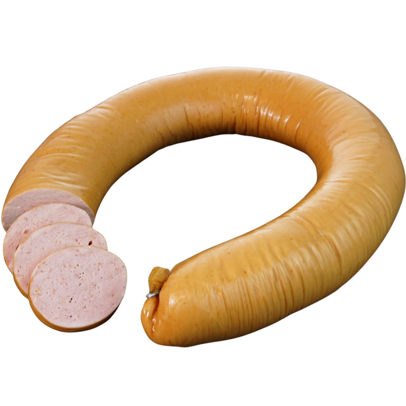 Smoked Alsatian meat sausage vacuum packed ±800g