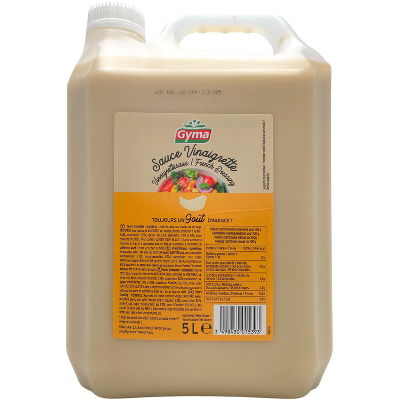 Vinaigrette container 5L