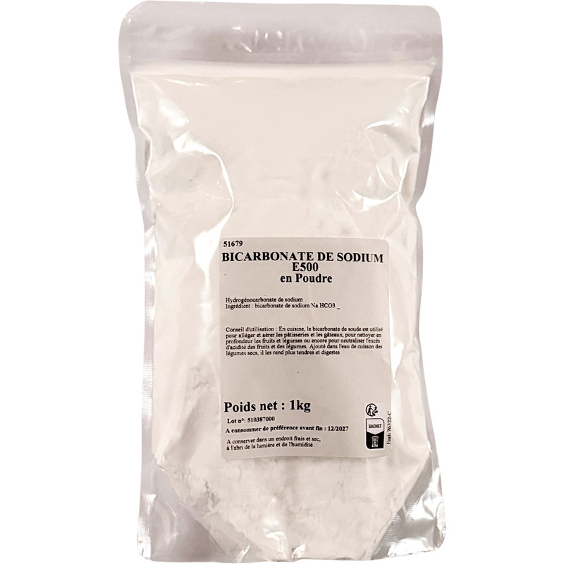 Bicarbonate of sodium powder bag 1kg