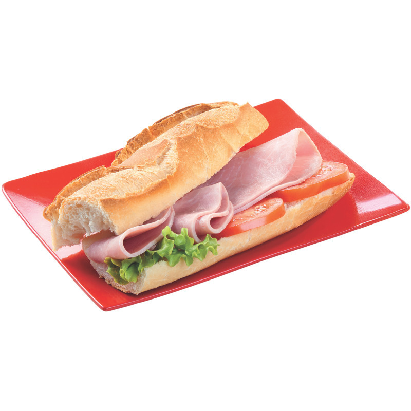 Cooked ham rindless for sandwiches slices 10x40g