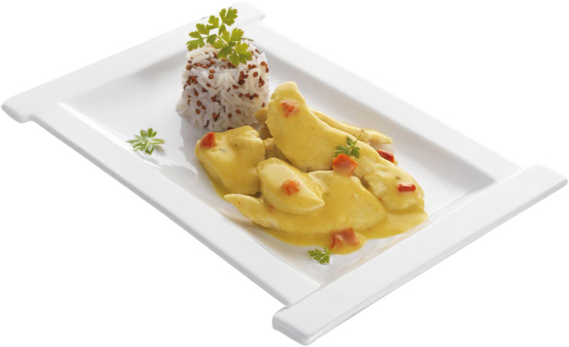 Chopped chicken in curry madras sauce pouch 2kg