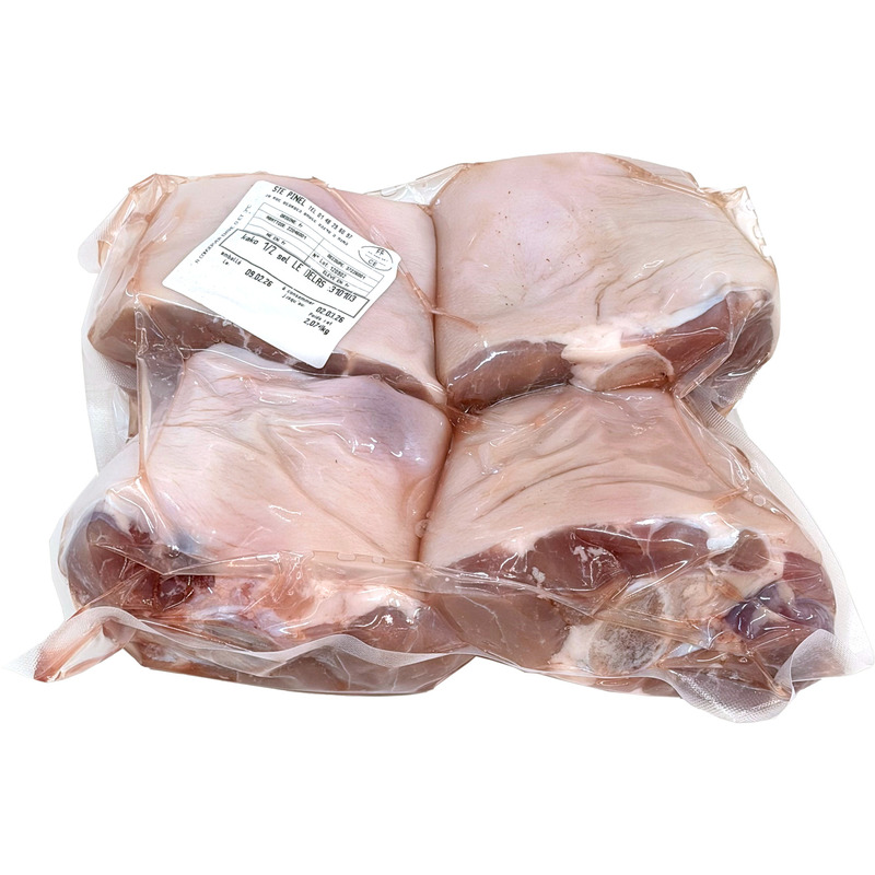 French lightly salted pork kakos vacuum packed x4 ±2kg