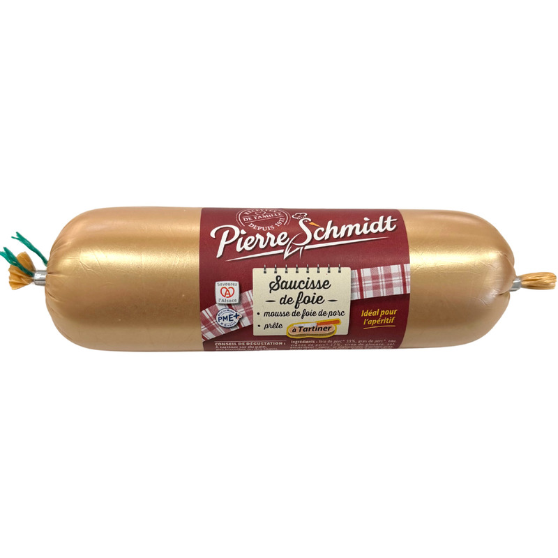 French pork liver sausage 250g