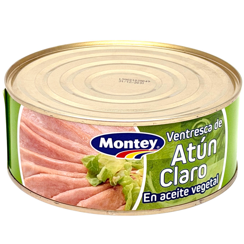 Ventrèche de thon Albacore à l'huile de tournesol boîte 900g