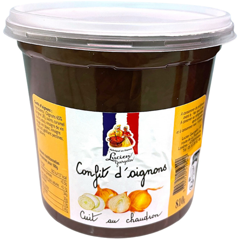 Confit d'oignon cuit au chaudron 810g