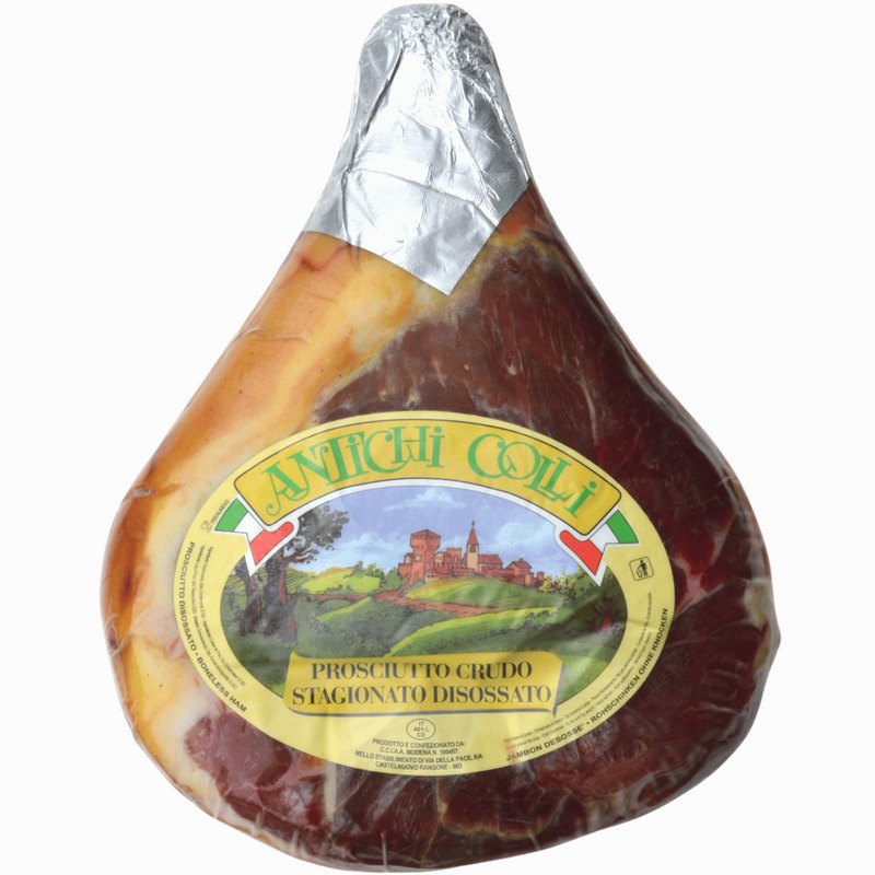 Italian dried 1st choice boneless ham Antichi Colli 10 months ±6kg