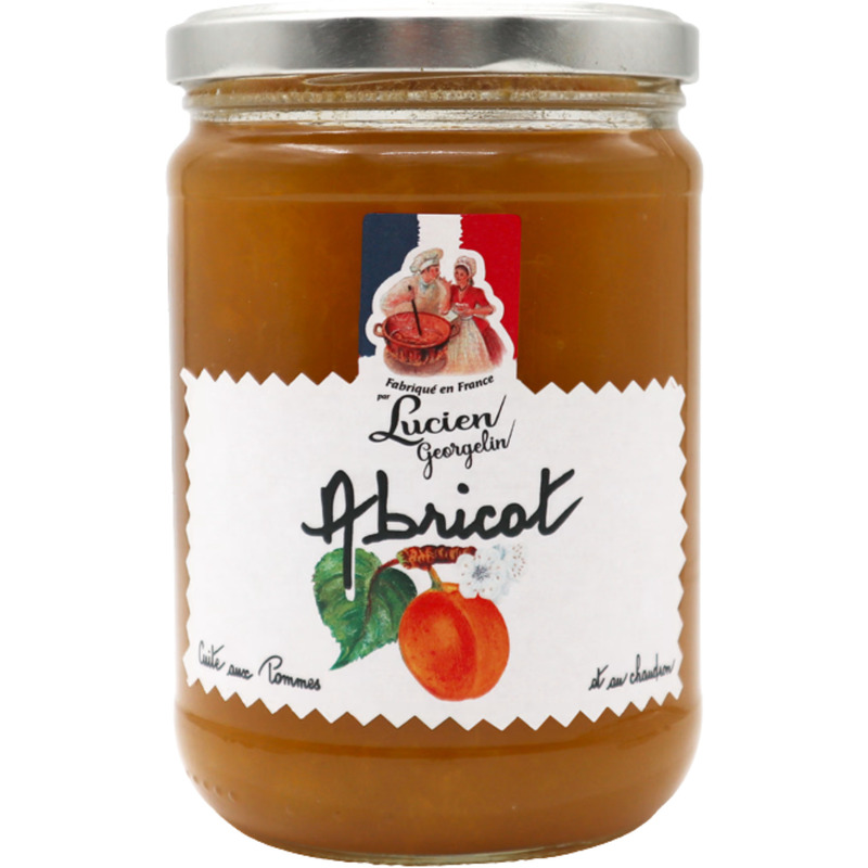 Préparation d'abricots cuite au chaudron pot 620g