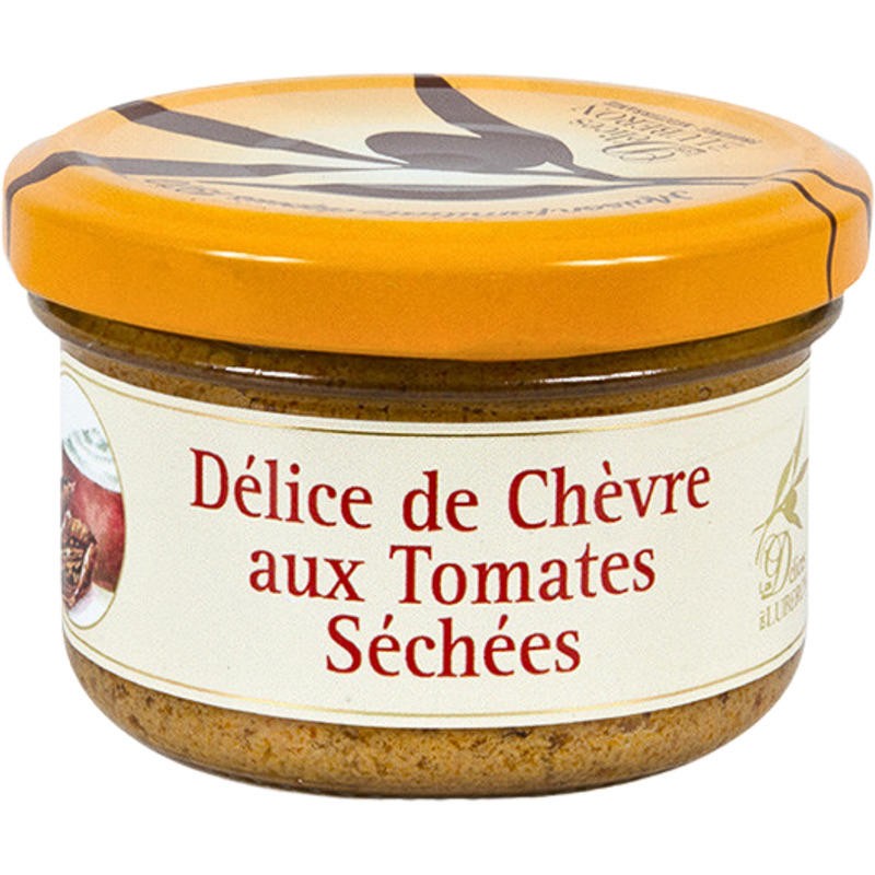 Délice de chèvre aux tomates séchées bocal 90g