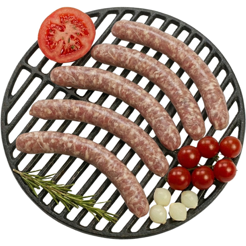 Plain chipolata LPF x20 1.4kg