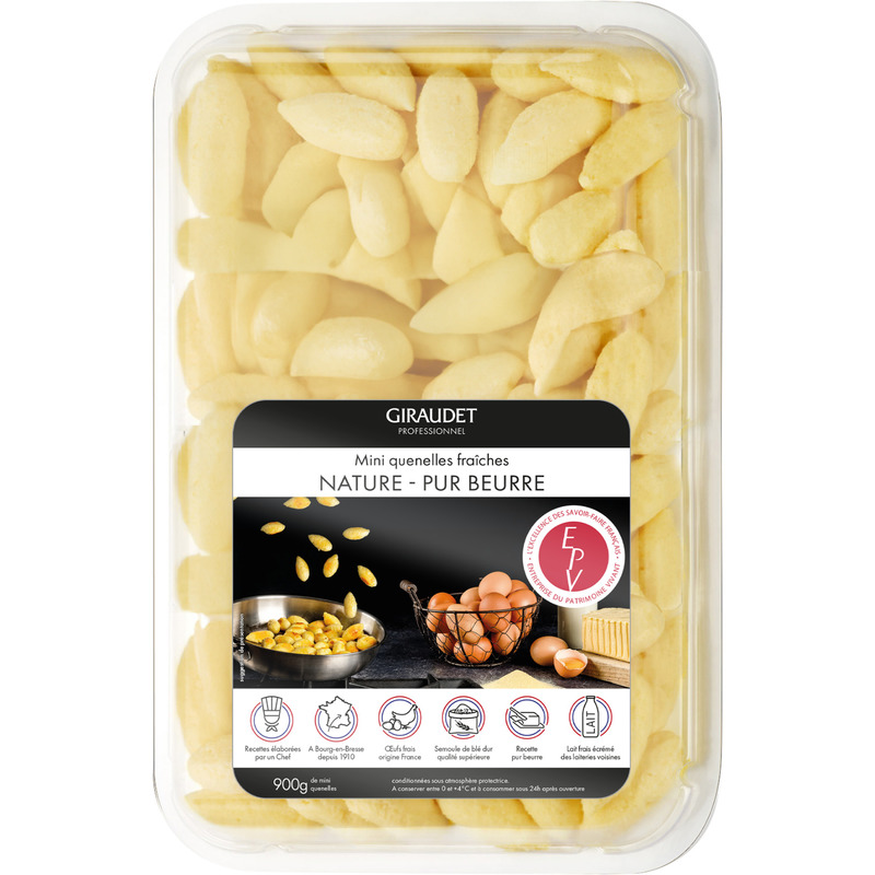 Fresh artisanal pure butter baby quenelle 900g