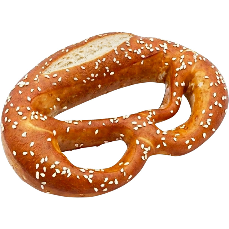 ❆ Pain bretzel cuit au sésame 30x80g