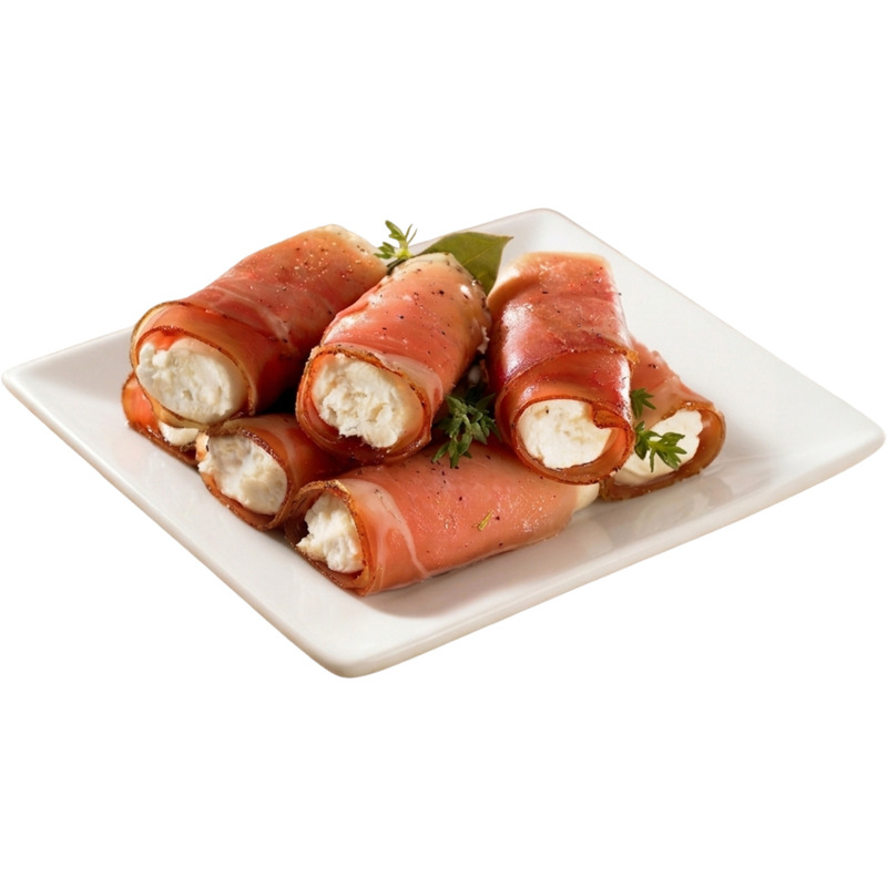 Involtini stuffed with speck and ricotta 30 x 20g 1kg