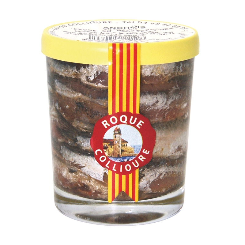 Salted anchovies glass 110g